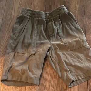 Tea Collection Olive Utility Pull-On Shorts